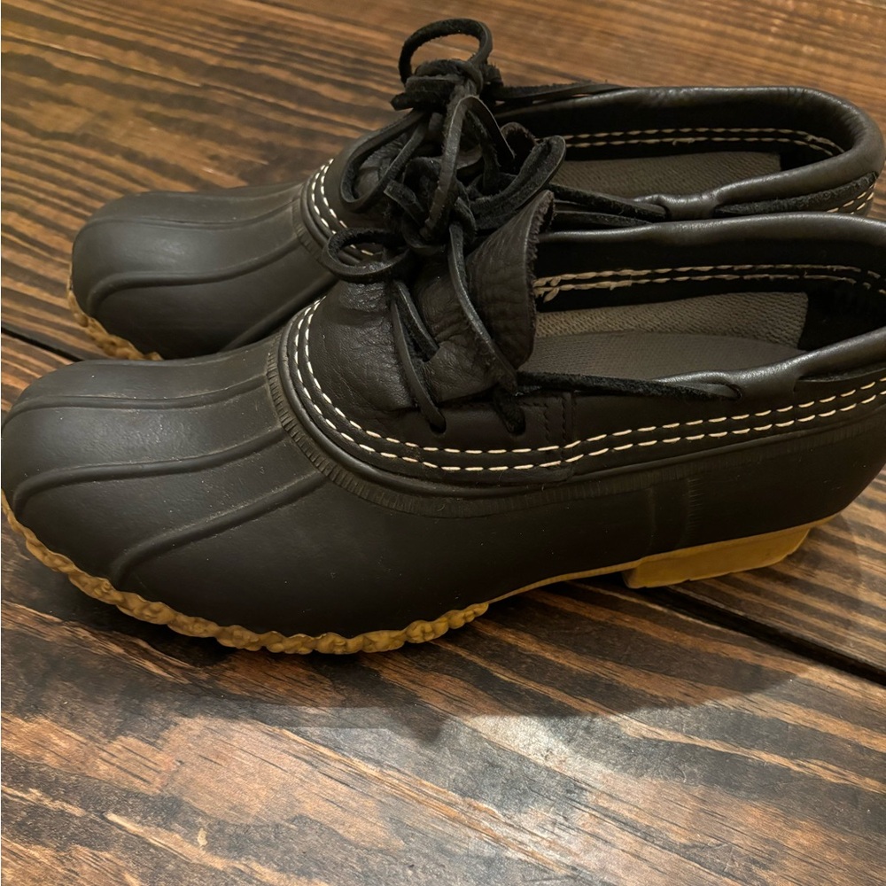 LLbean short duck boots